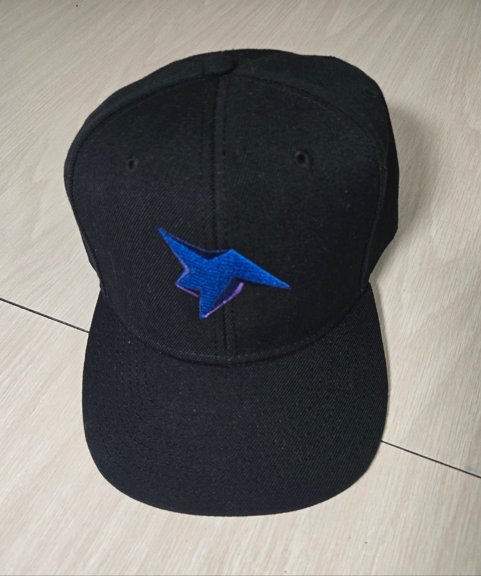 Ordin's Jagged Star Snapback Hat - Ice Version