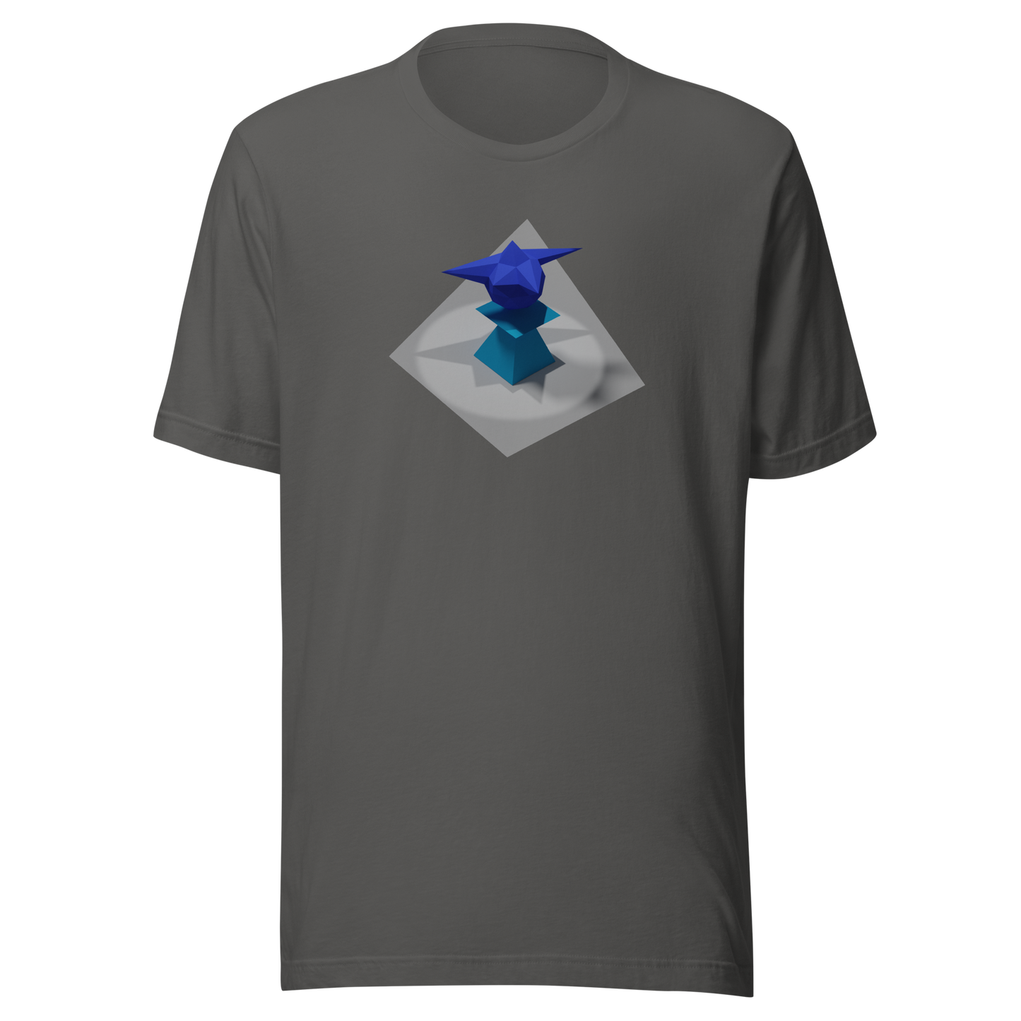 Ordin's Jagged Star on Plinth with Shadows T-Shirt