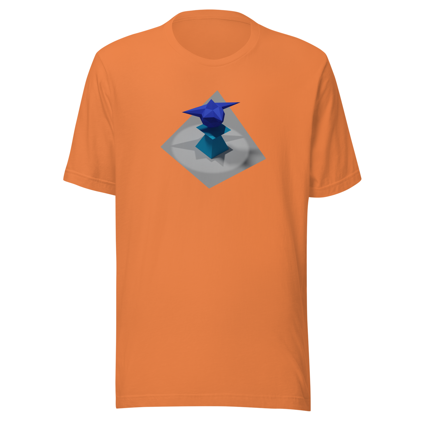 Ordin's Jagged Star on Plinth with Shadows T-Shirt