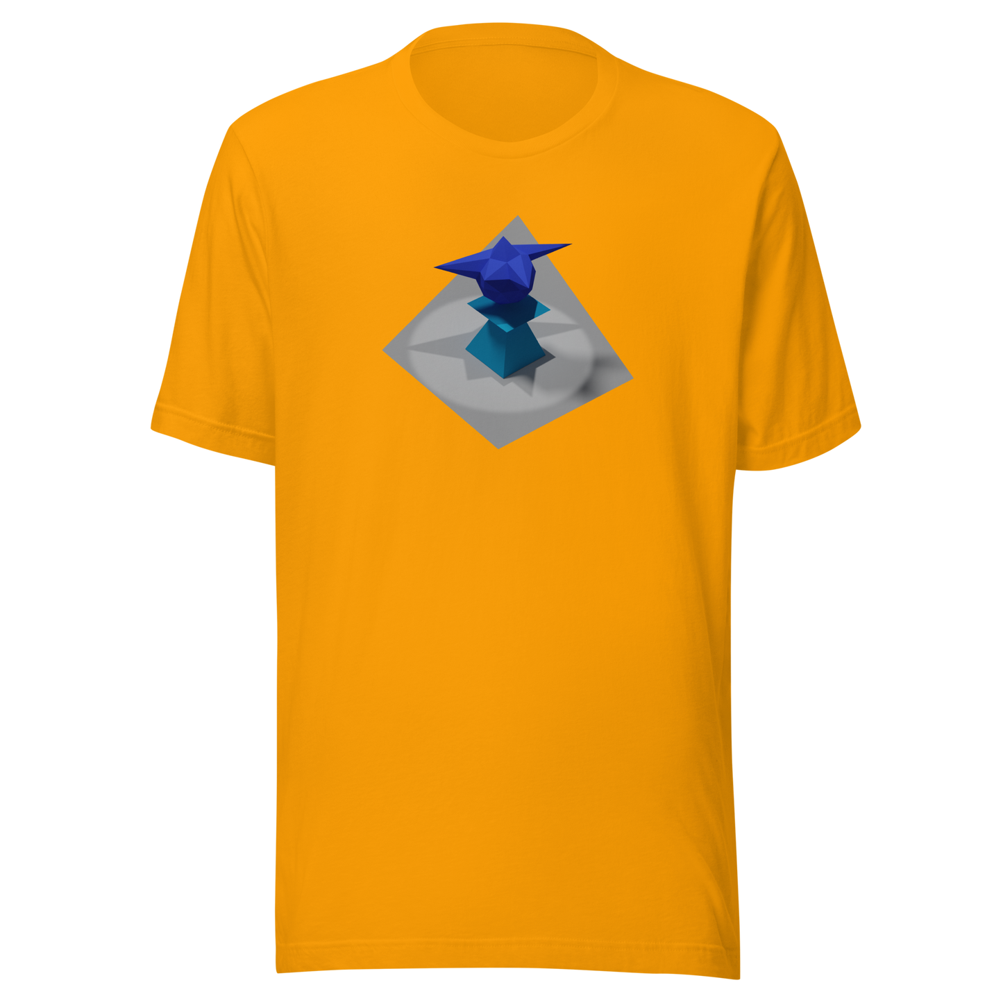 Ordin's Jagged Star on Plinth with Shadows T-Shirt
