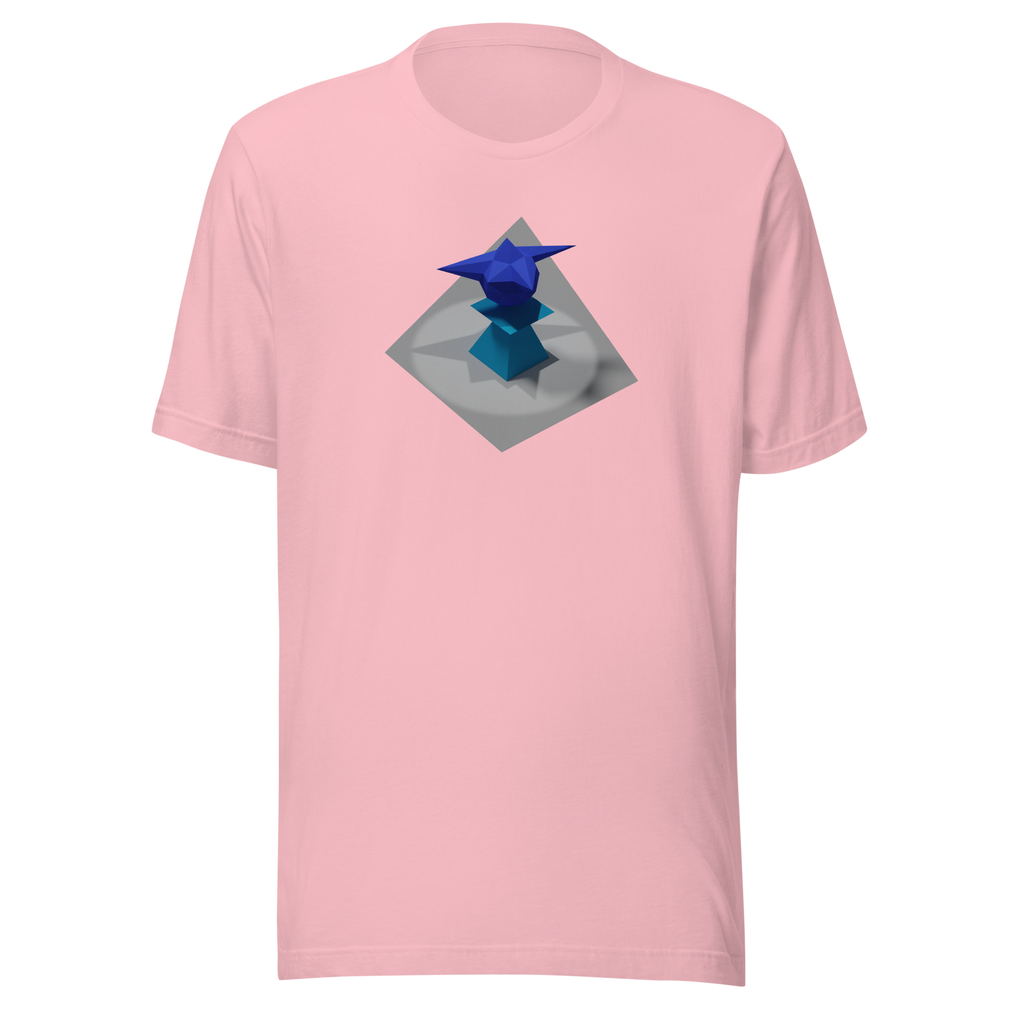 Ordin's Jagged Star on Plinth with Shadows T-Shirt
