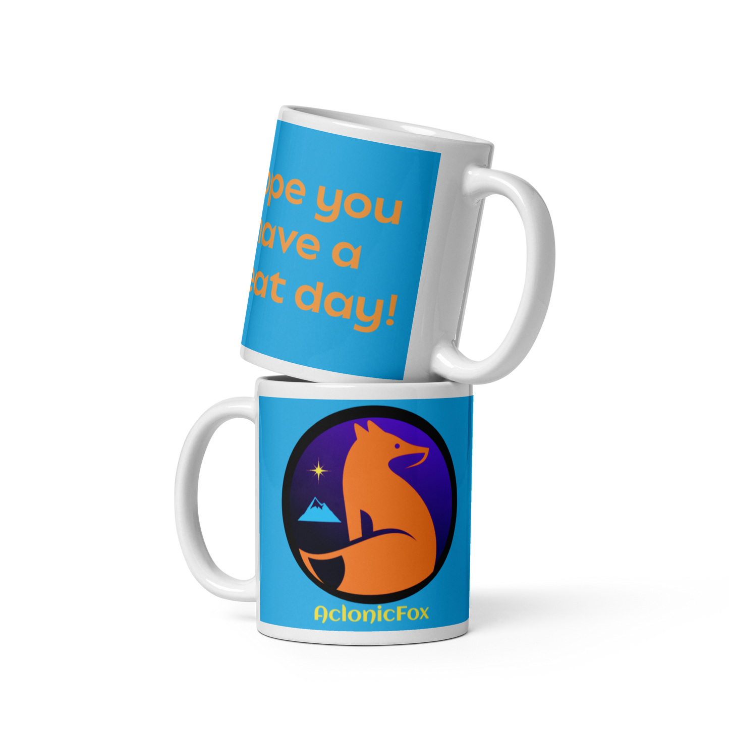 AclonicFox "Great Day" mug