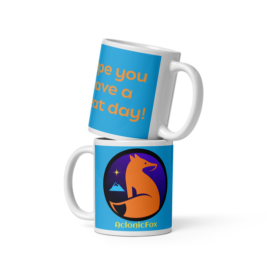 AclonicFox "Great Day" mug
