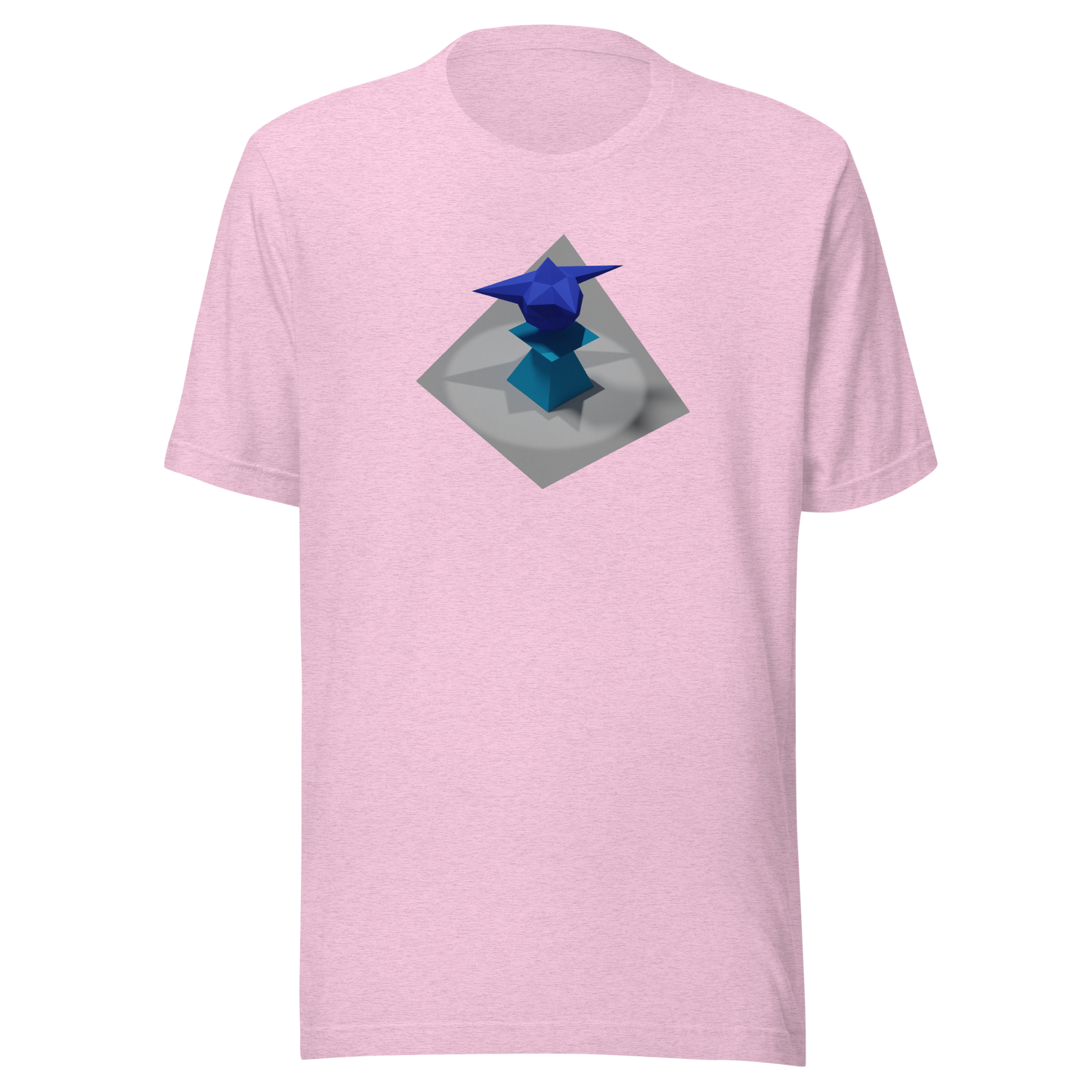 Ordin's Jagged Star on Plinth with Shadows T-Shirt