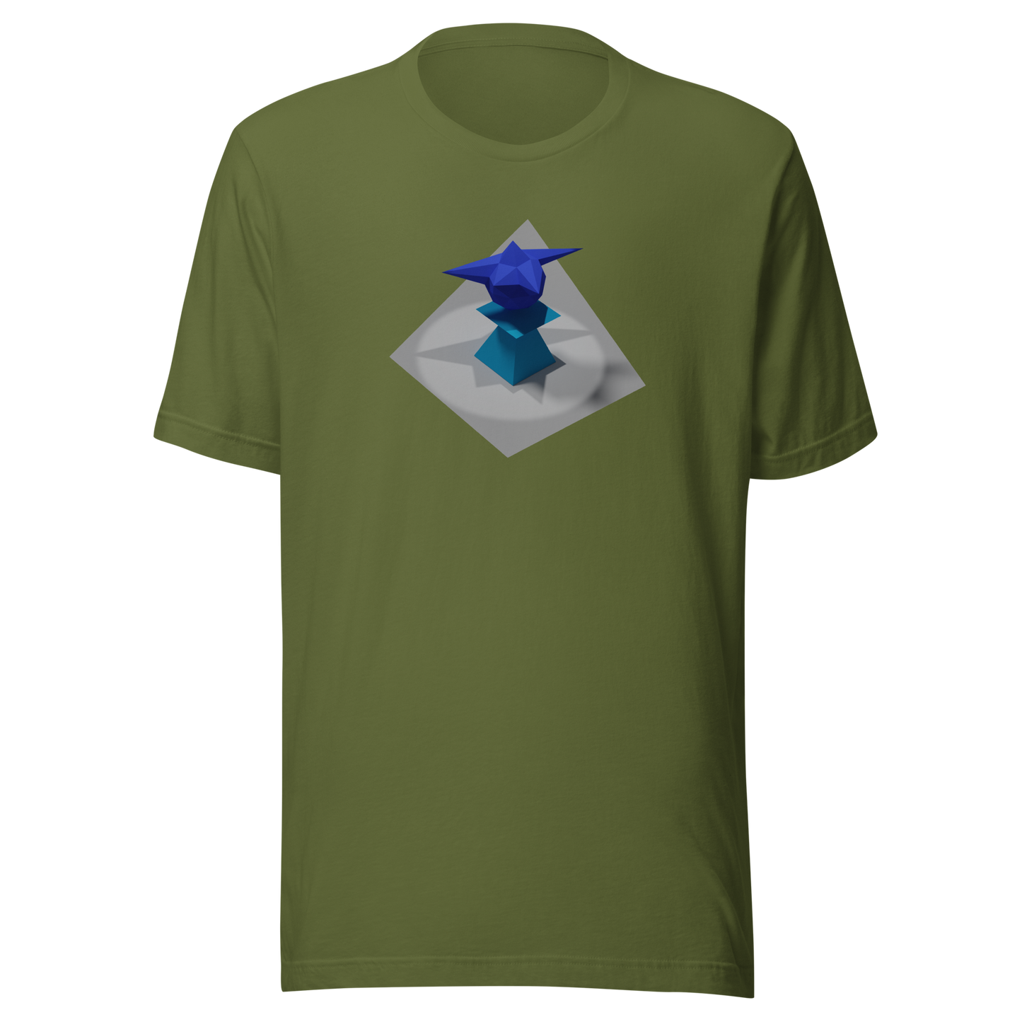 Ordin's Jagged Star on Plinth with Shadows T-Shirt