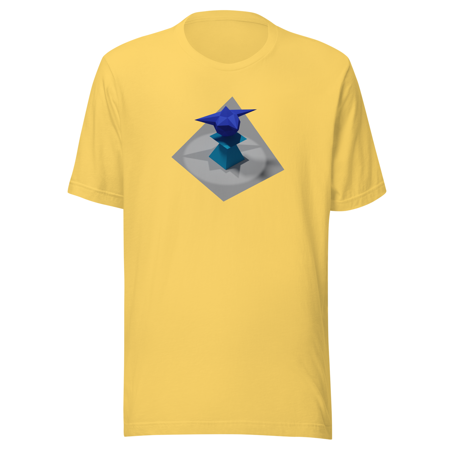 Ordin's Jagged Star on Plinth with Shadows T-Shirt